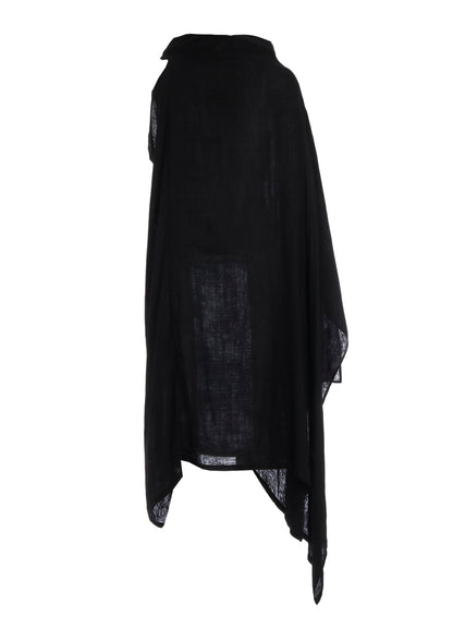 Ry DOUBLE LAYER GAUZE ASM O SHOULDER DRESS A