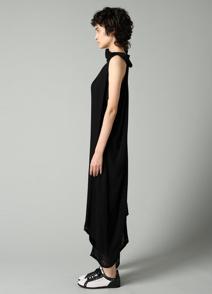 Ry DOUBLE LAYER GAUZE ASM O SHOULDER DRESS A