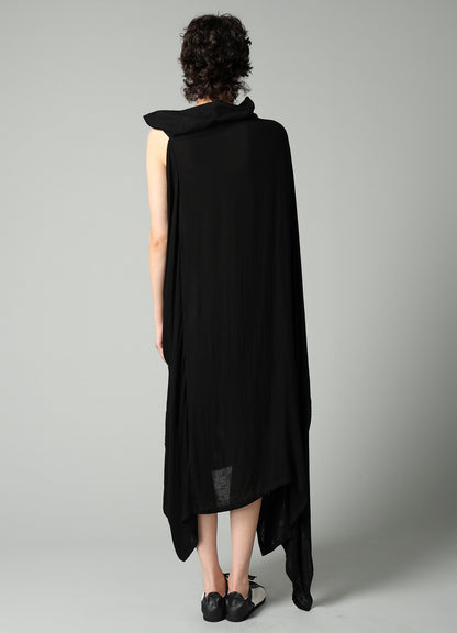 Ry DOUBLE LAYER GAUZE ASM O SHOULDER DRESS A