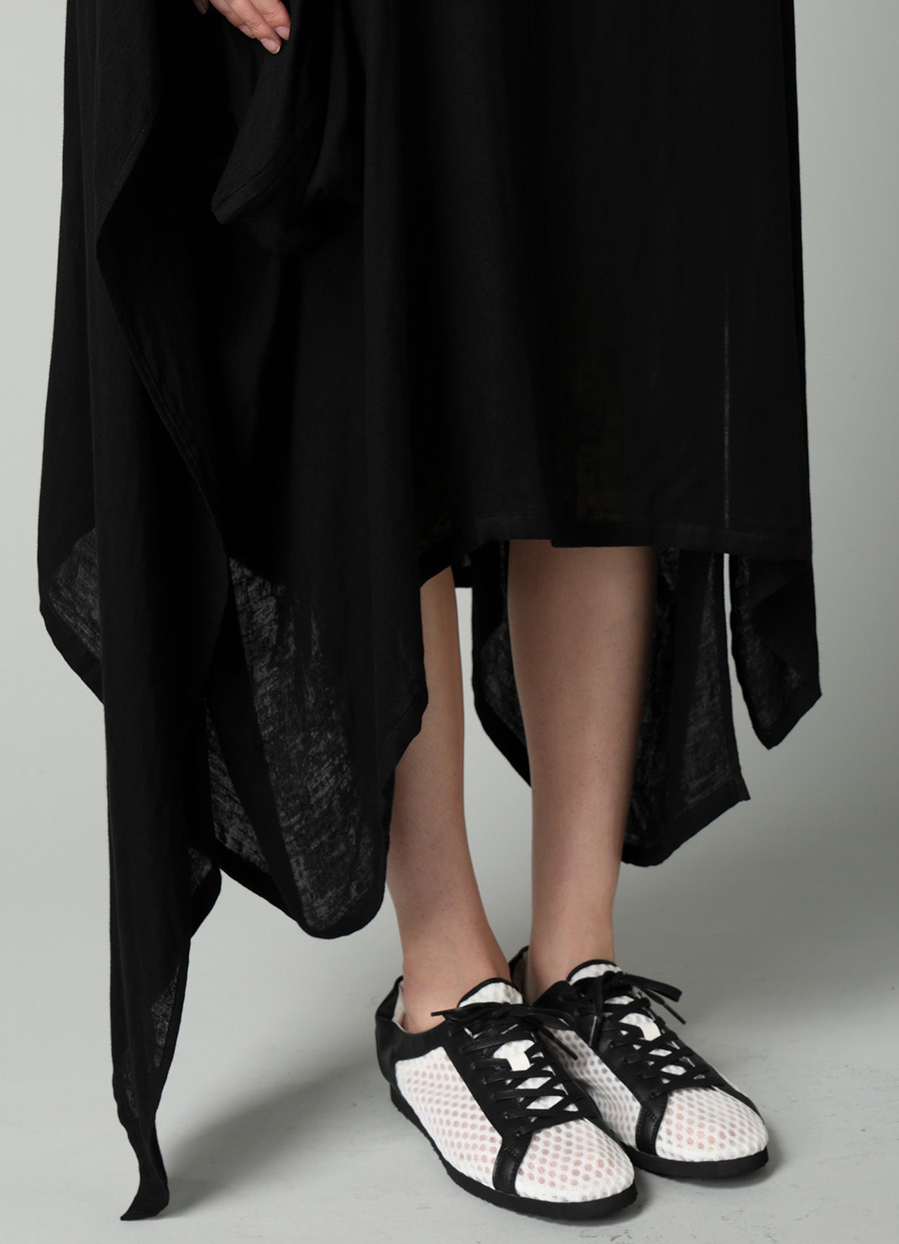 Ry DOUBLE LAYER GAUZE ASM O SHOULDER DRESS A