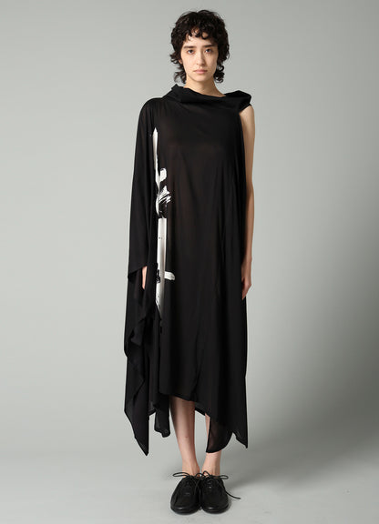 Ry LAWN ASM O SHOULDER DRESS B