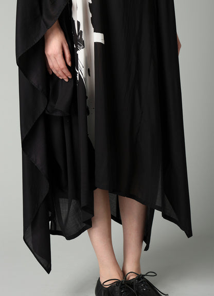 Ry LAWN ASM O SHOULDER DRESS B