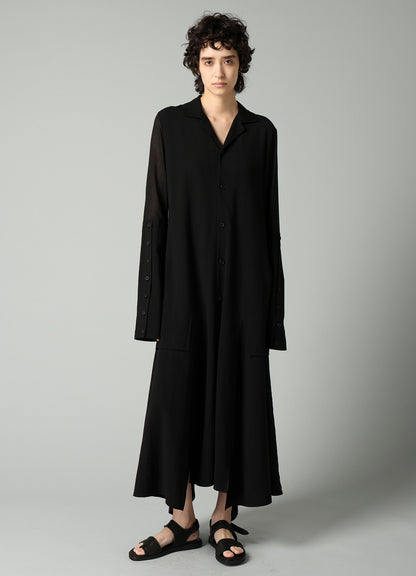 Ry/Li TROPICAL BUTTON DETAIL FLAP DRESS