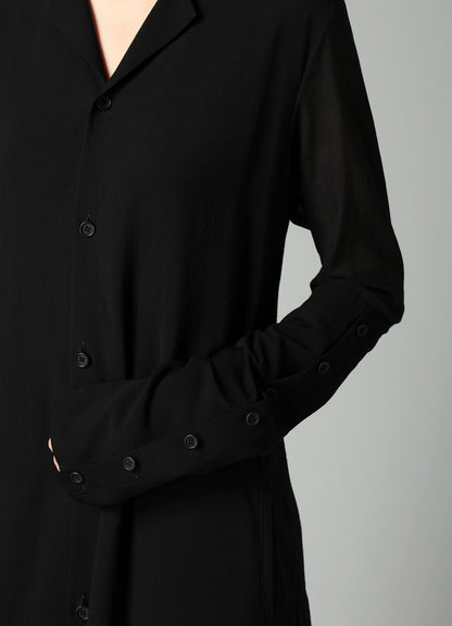 Ry/Li TROPICAL BUTTON DETAIL FLAP DRESS