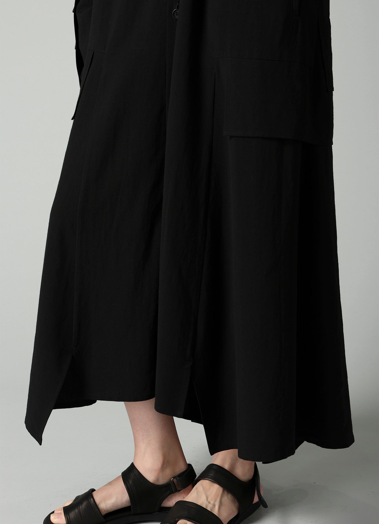 Ry/Li TROPICAL BUTTON DETAIL FLAP DRESS
