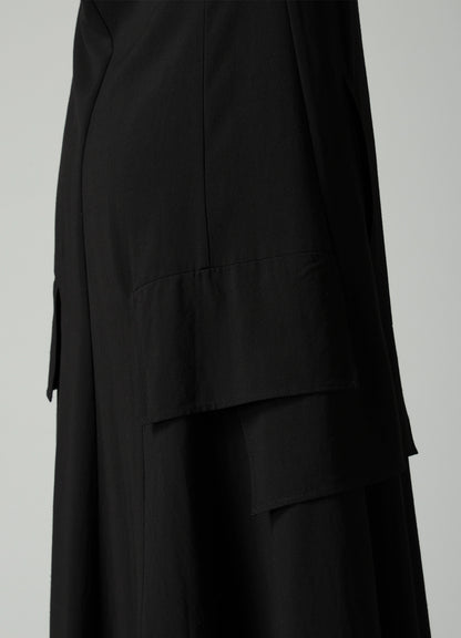 Ry/Li TROPICAL BUTTON DETAIL FLAP DRESS