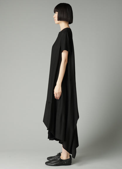 Ry/Si VOILE PANEL SHORT SLV DRESS