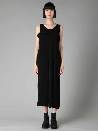 Ta/Pe CREPE DE CHINE JUMPSUIT DRESS