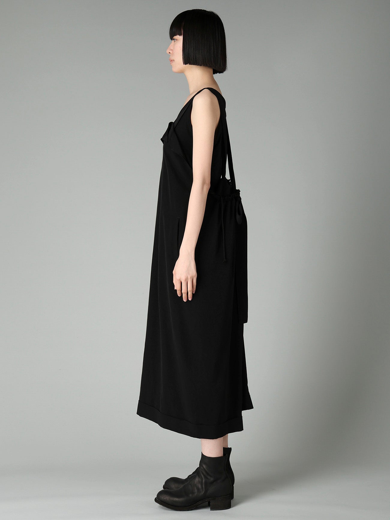 Ta/Pe CREPE DE CHINE JUMPSUIT DRESS