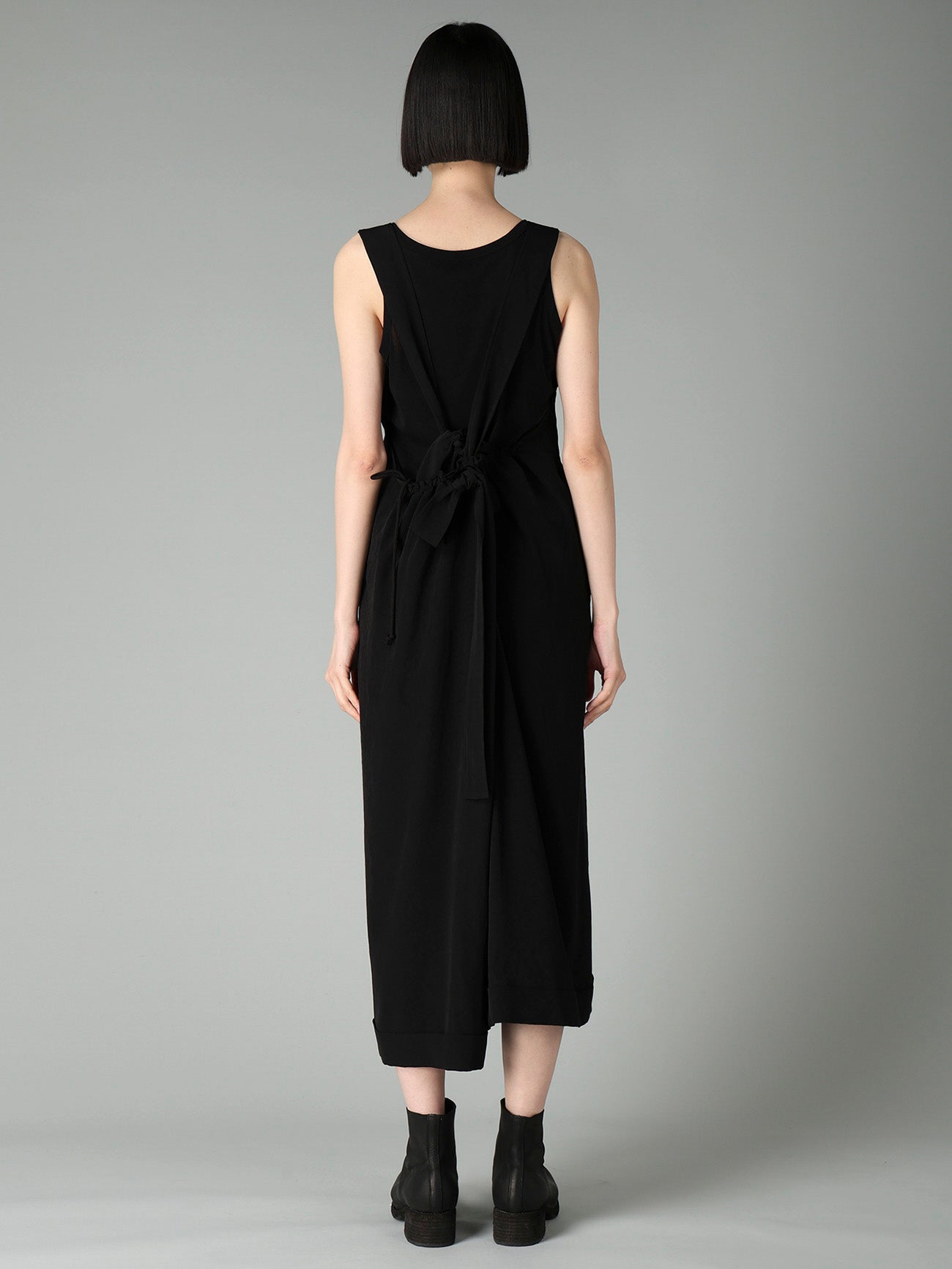 Ta/Pe CREPE DE CHINE JUMPSUIT DRESS