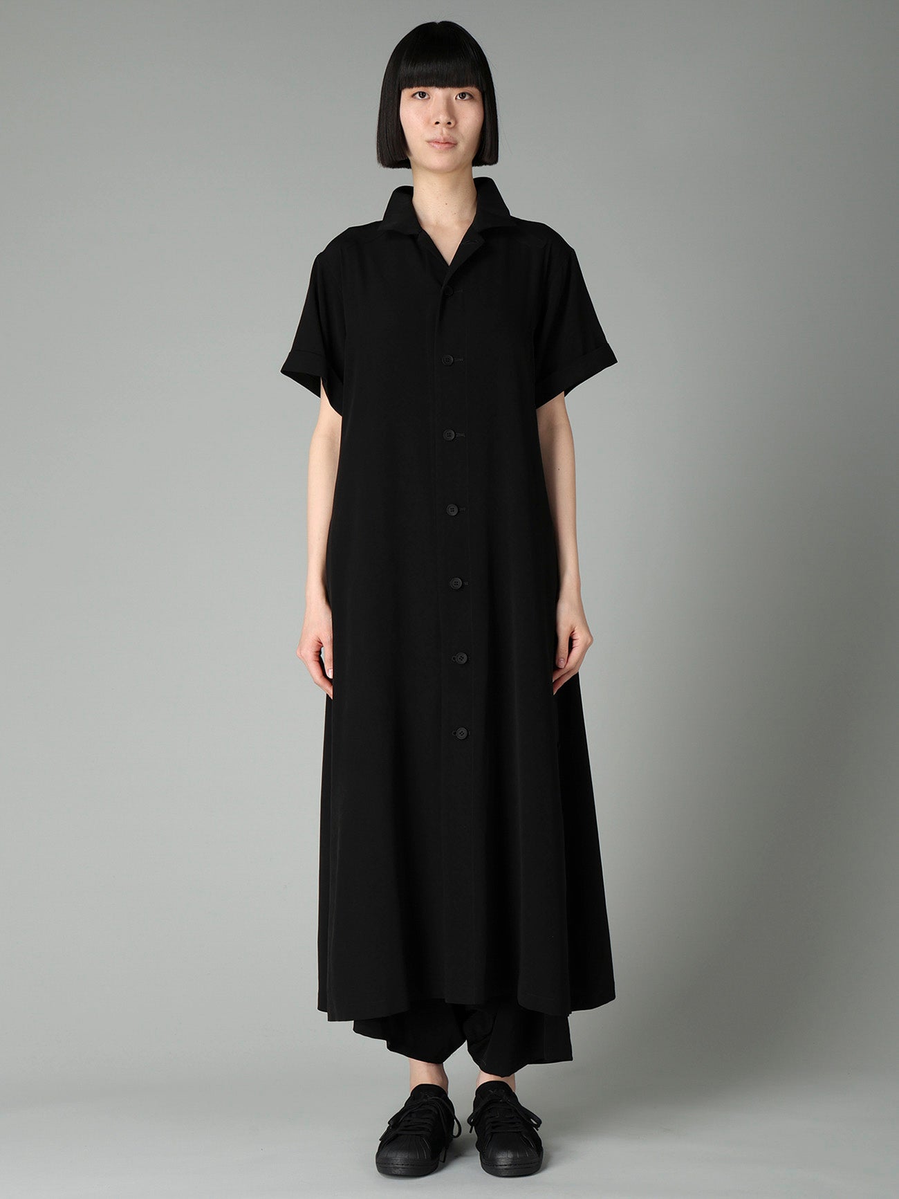 Ta/Pe CREPE DE CHINE LONG DRESS