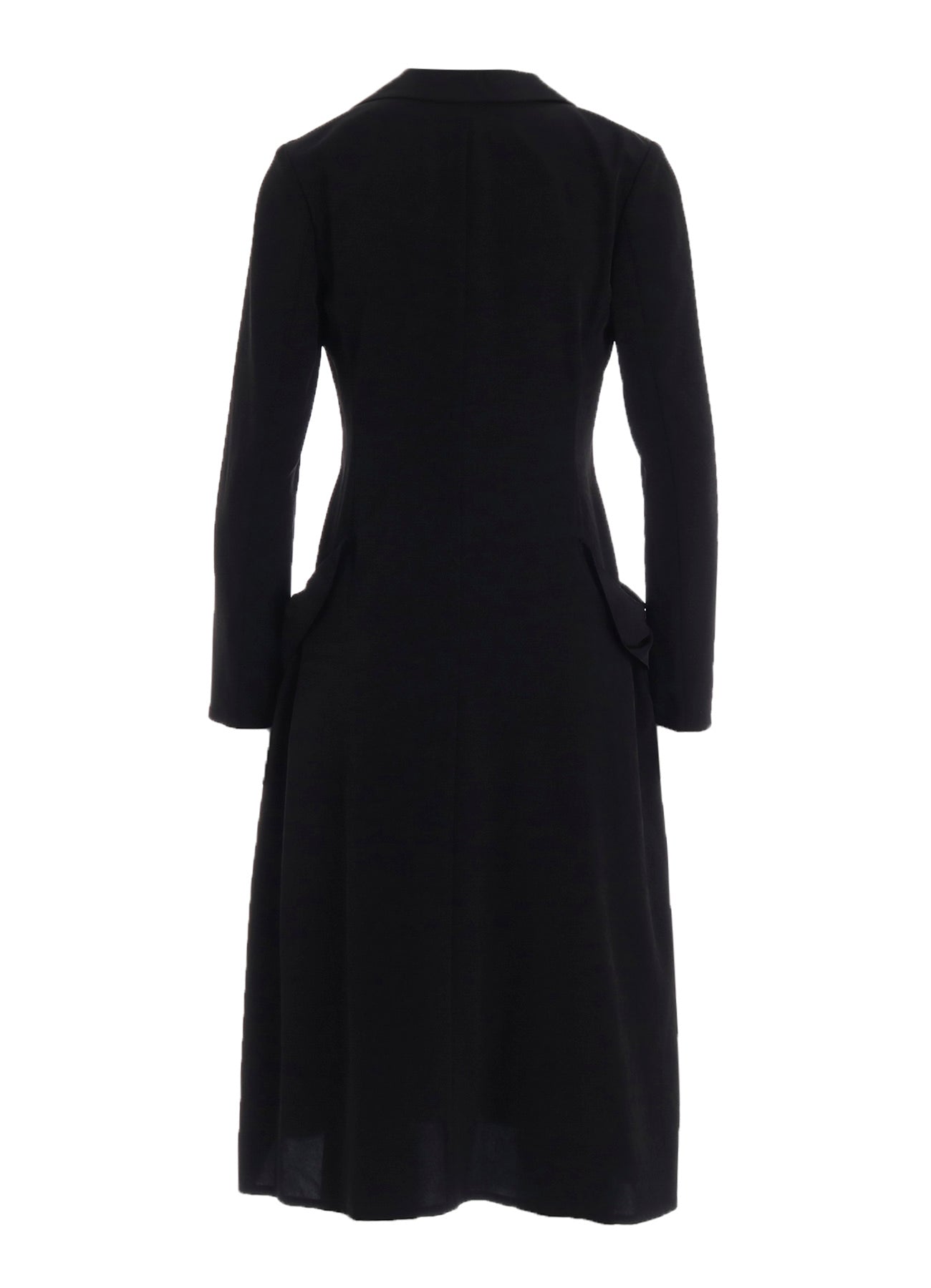 Ta/Pe CREPE DE CHINE SIDE GATHER DETAIL ZIP DRESS