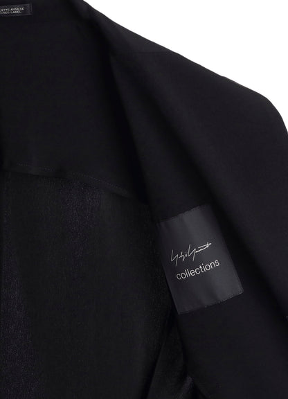 Ta/Pe CREPE DE CHINE SIDE GATHER DETAIL ZIP DRESS
