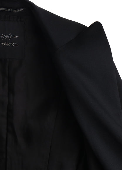 GABARDINE FLAP DETAIL SLIM DRESS