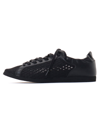 Pe Mesh Pu LEATHER LACE-UP LOW-CUT SHOES