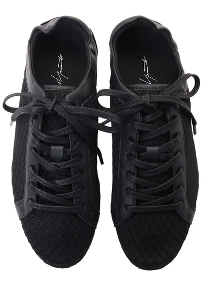 Pe Mesh Pu LEATHER LACE-UP LOW-CUT SHOES