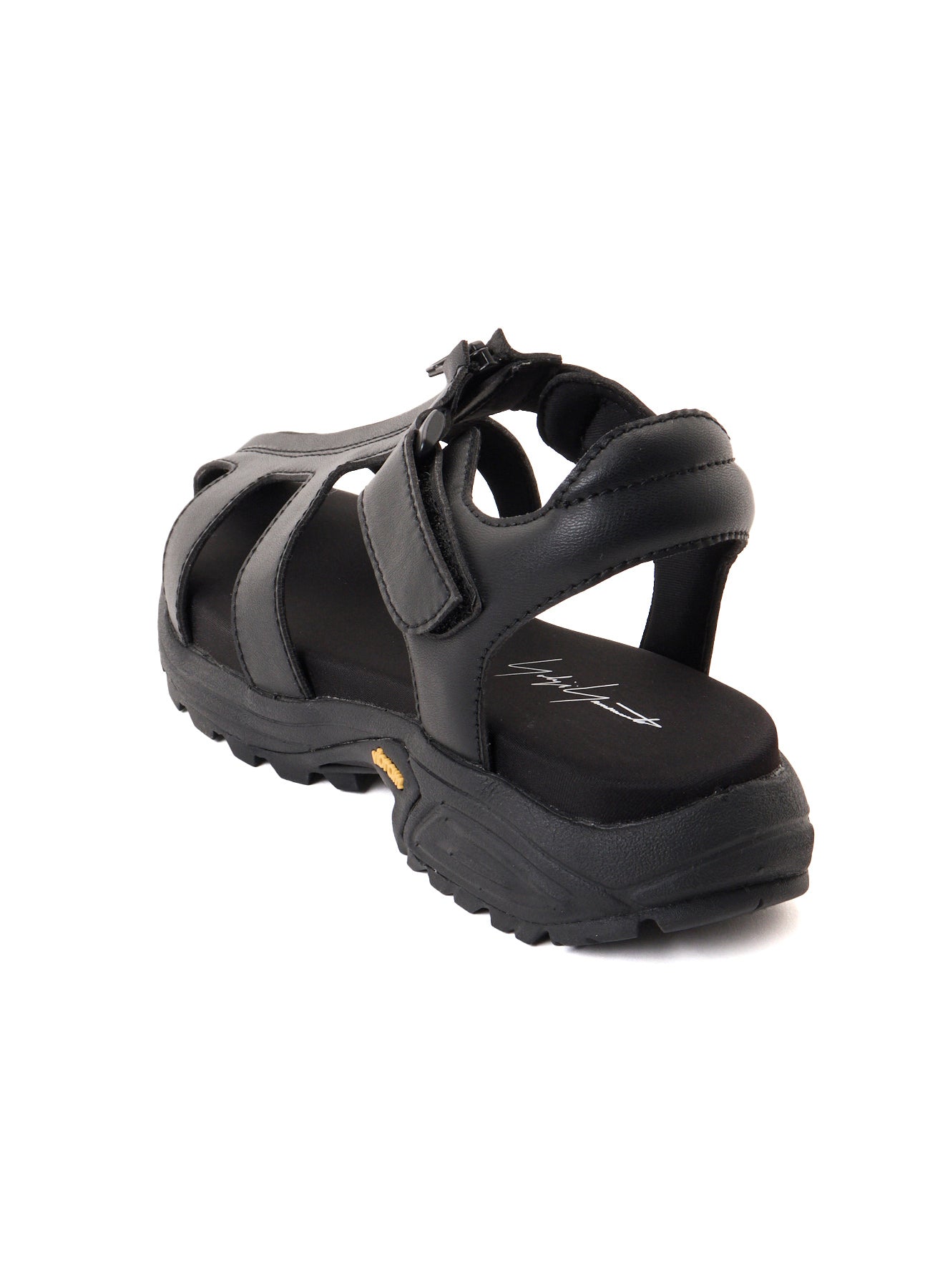 Pu LEATHER FRONT ZIP SANDALS