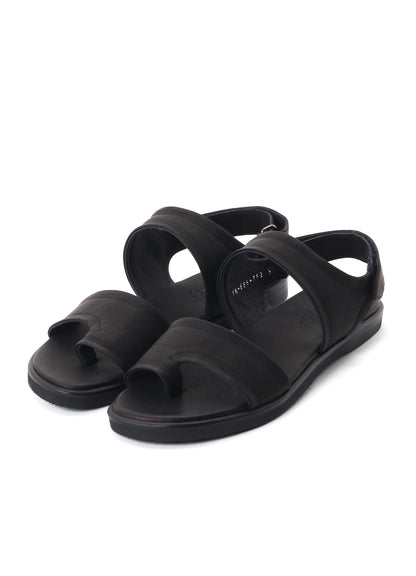 MATT OIL CALF BACK STRAP SANDALS