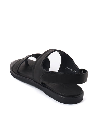 MATT OIL CALF BACK STRAP SANDALS