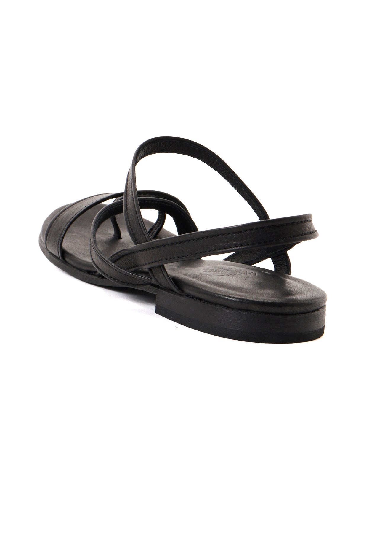 MATT OIL LEATHER BK STRAP SANDALS B