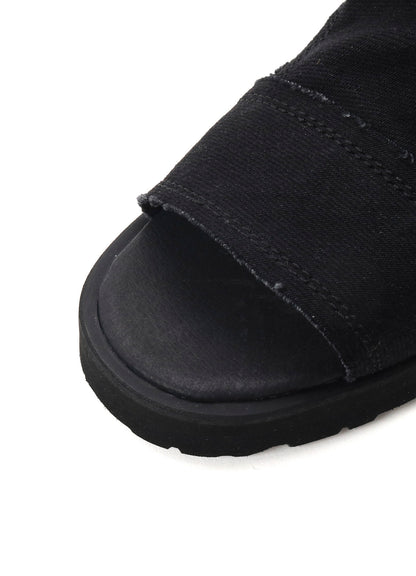 12OZ BIO DENIM OPEN TOE BOOTS