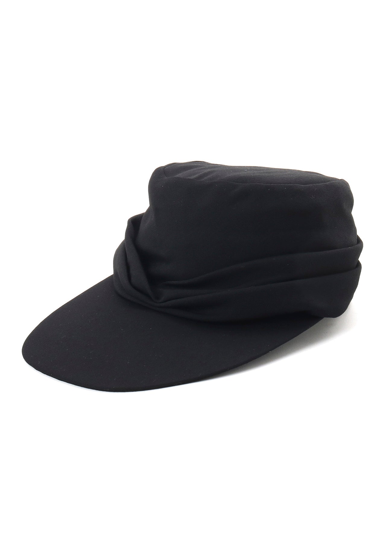 GABARDINE DRAPED CAP – THE SHOP YOHJI YAMAMOTO