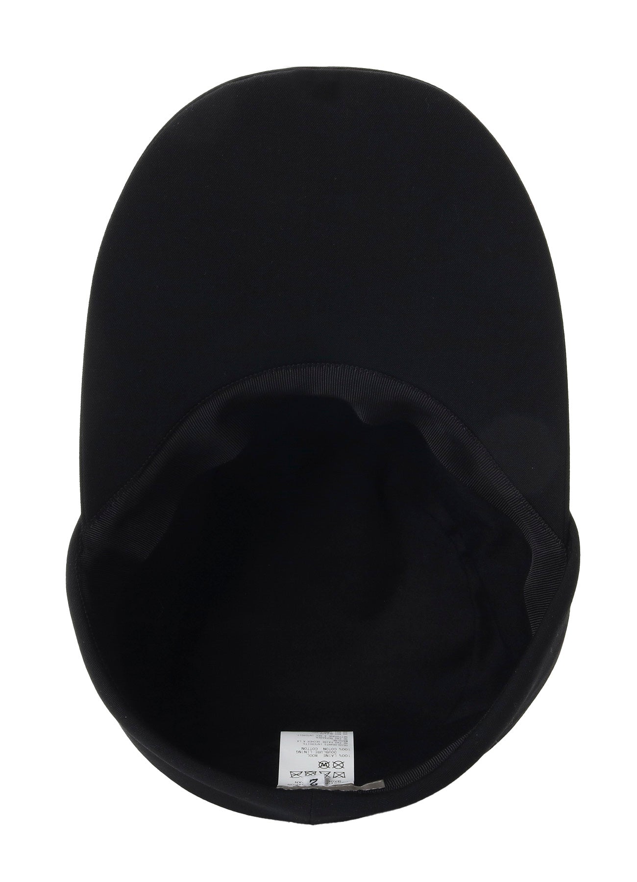 GABARDINE DRAPED CAP – THE SHOP YOHJI YAMAMOTO