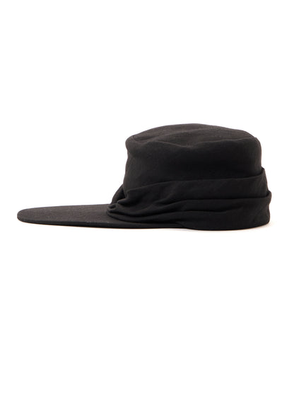 PAPER LINEN CLOTH DRAPED CAP
