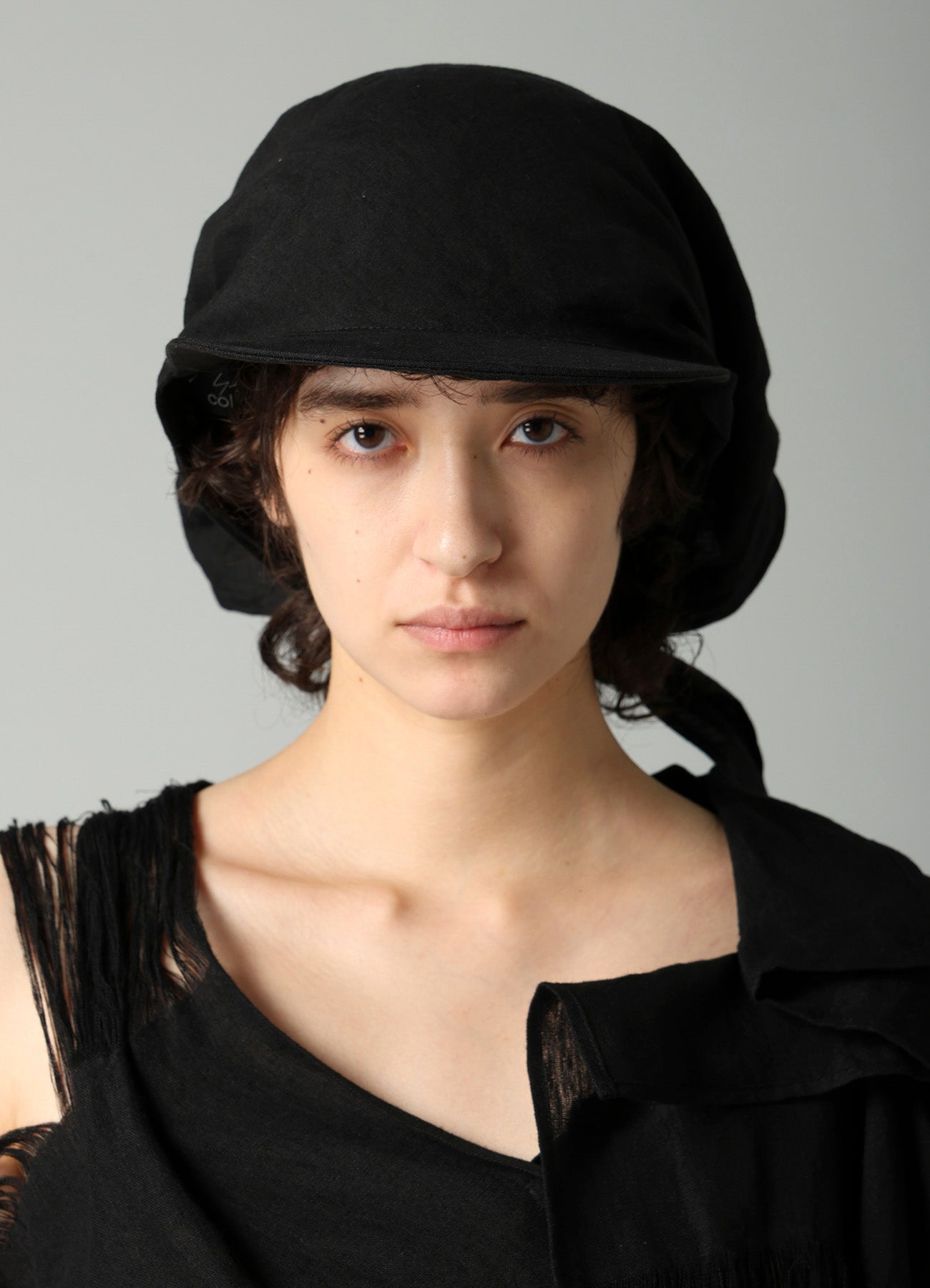 HIGH D LINEN BANDANA CAP – THE SHOP YOHJI YAMAMOTO