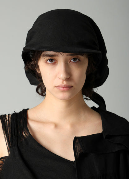 HIGH D LINEN BANDANA CAP