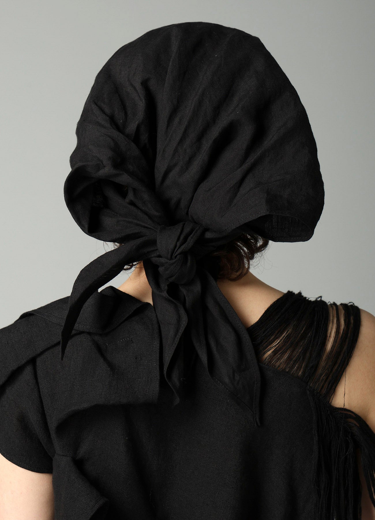 HIGH D LINEN BANDANA CAP – THE SHOP YOHJI YAMAMOTO
