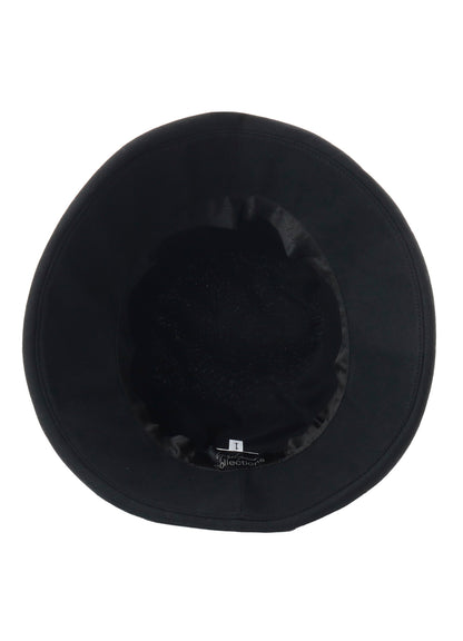 LINEN DRAPED BUCKET HAT