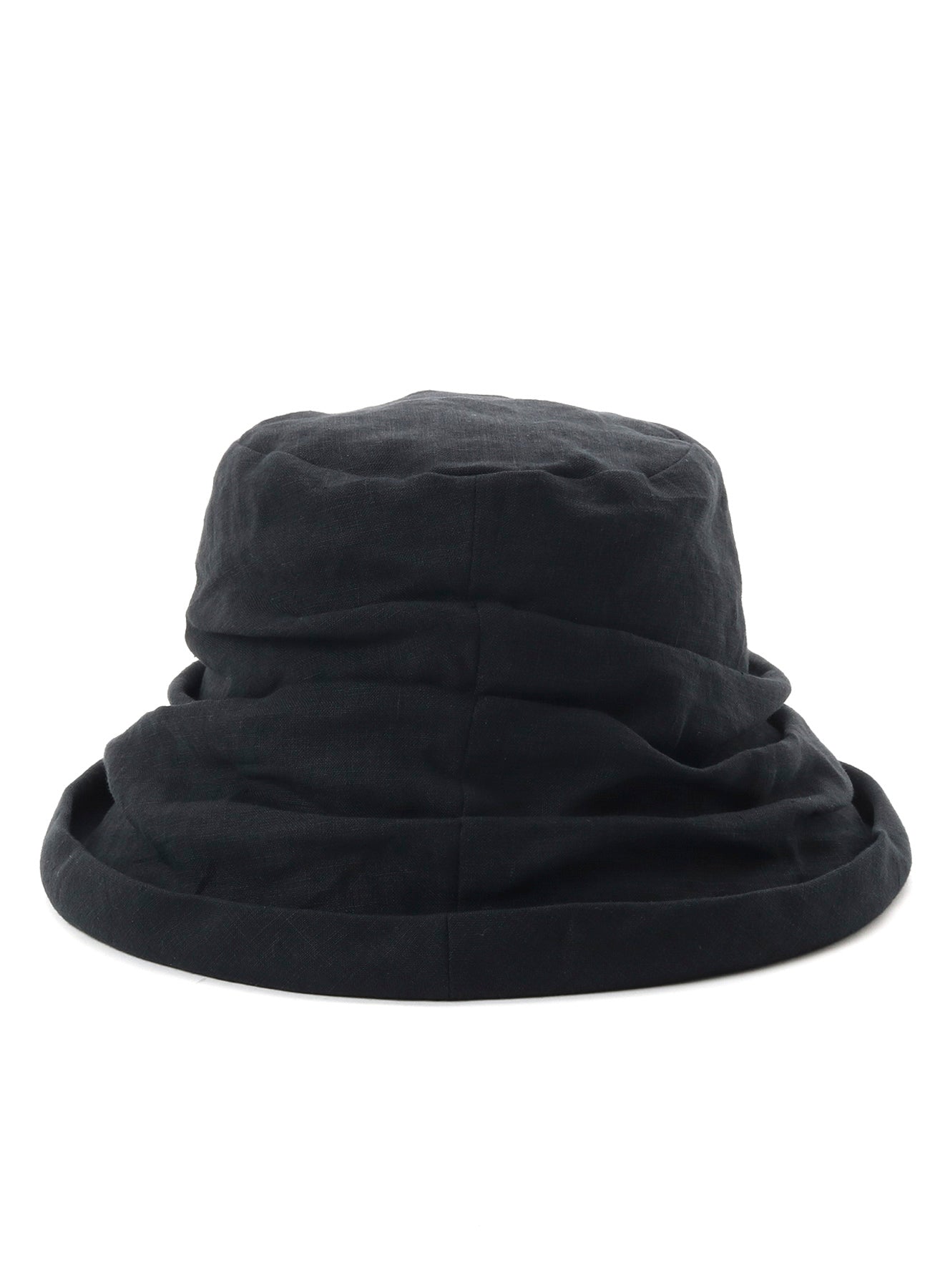 LINEN DRAPED BUCKET HAT – THE SHOP YOHJI YAMAMOTO