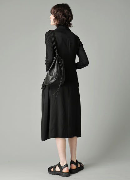 SOFT GRAINED LEATHER MINI SLING BAG