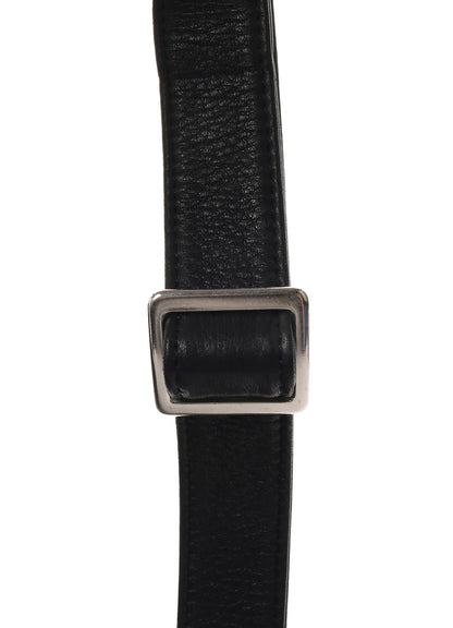 SOFT GRAINED LEATHER MINI SLING BAG