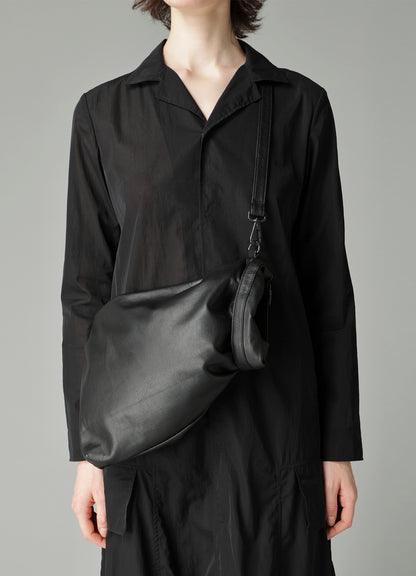 GARMENT LEATHER MINI POCHETTE