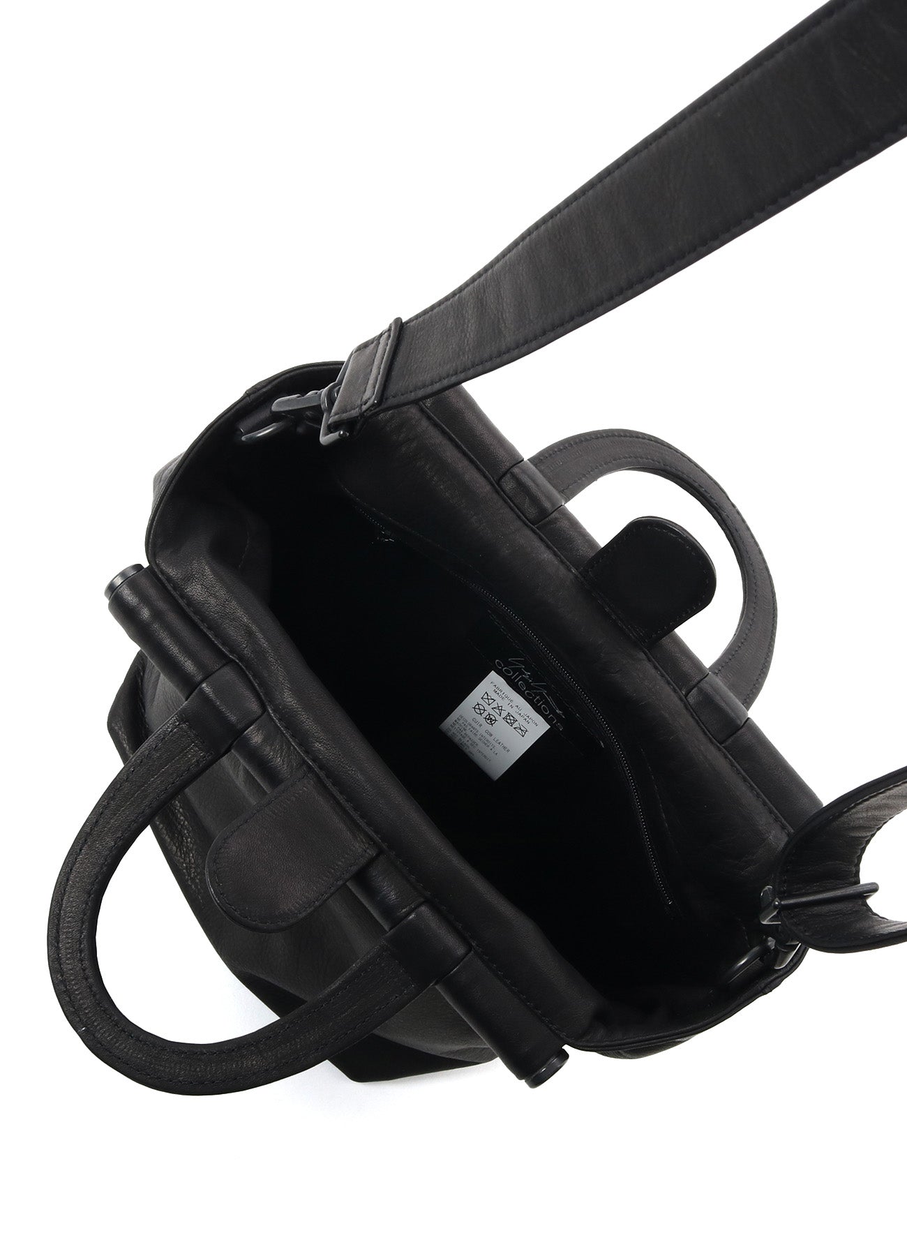 SOFT SMOOTH OIL LEATHER DUAL-USE LUNCH BAG