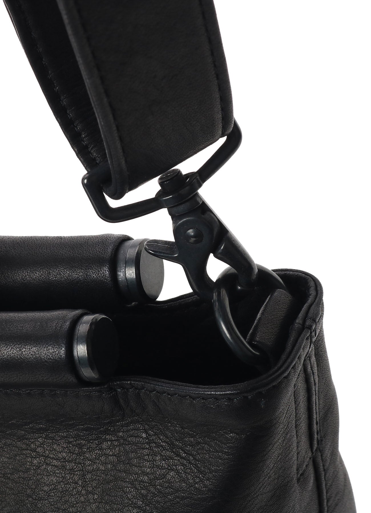 SOFT SMOOTH OIL LEATHER DUAL-USE LUNCH BAG