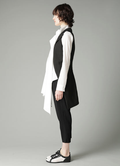 Ra LAWN SLEEVELESS JACKET