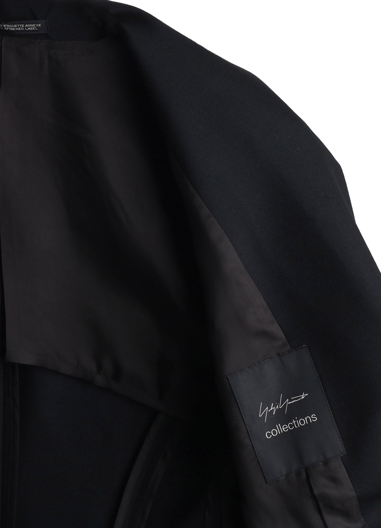 GABARDINE UNBALANCED JACKET