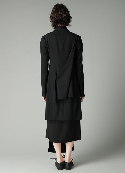 GABARDINE B TRIANGLE POINT JACKET