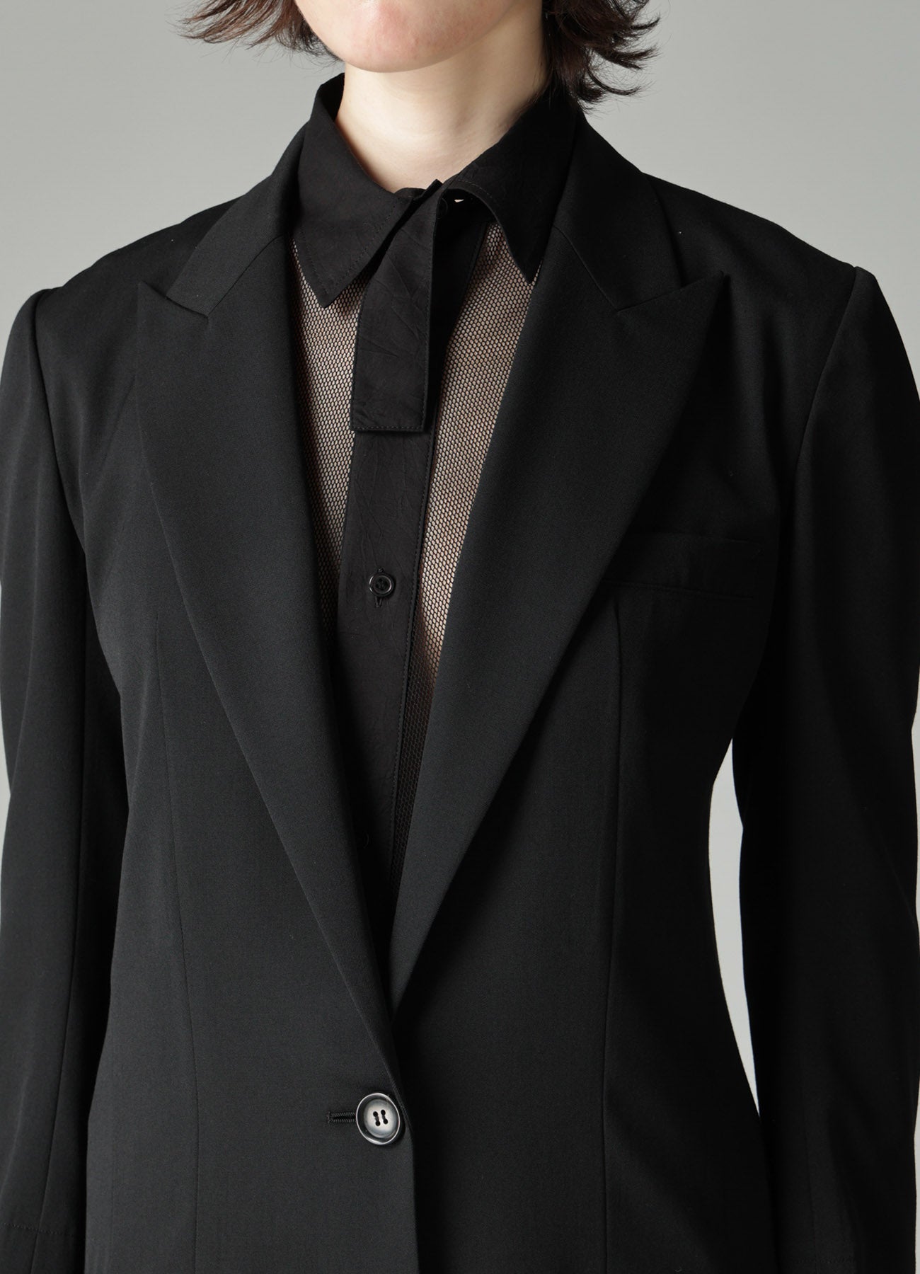 GABARDINE B TRIANGLE POINT JACKET