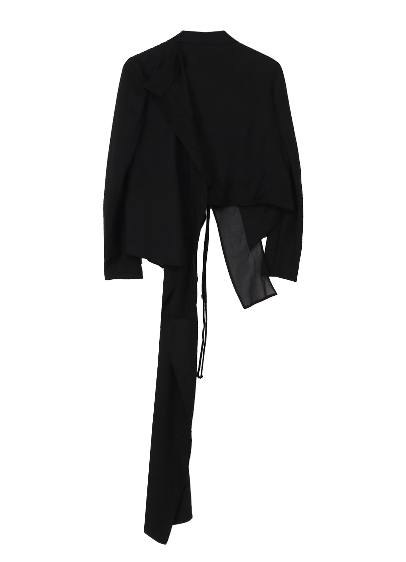 VISCOSE TWILL F COMBINATION SHORT JACKET – THE SHOP YOHJI YAMAMOTO