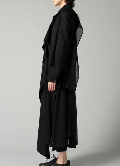 VISCOSE TWILL F COMBINATION SHORT JACKET