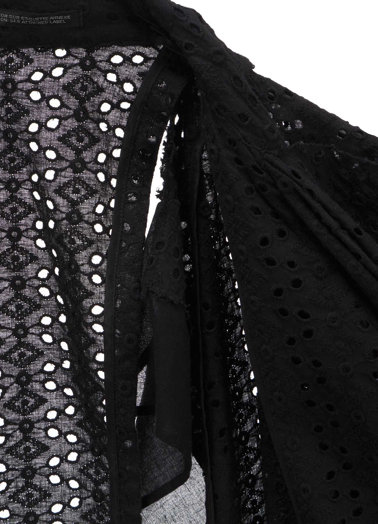 INDIAN EMBROIDERY LACE F COMBINATION SHORT JACKET