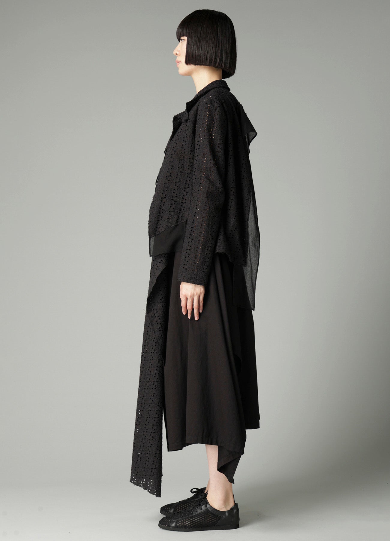 INDIAN EMBROIDERY LACE F COMBINATION SHORT JACKET