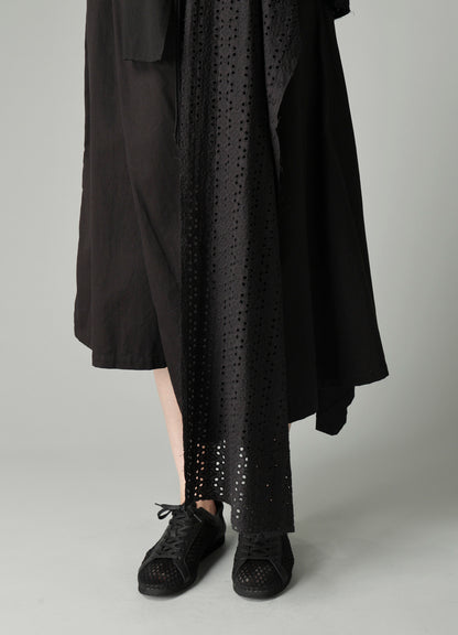 INDIAN EMBROIDERY LACE F COMBINATION SHORT JACKET