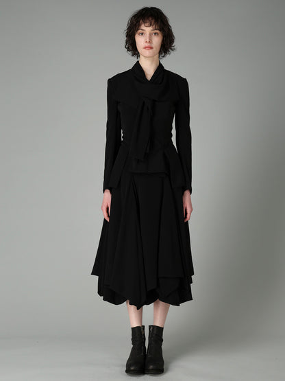 Ta/Pe CREPE DE CHINE STOLE JACKET