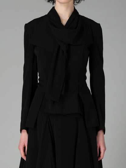 Ta/Pe CREPE DE CHINE STOLE JACKET