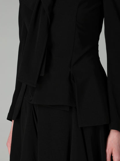 Ta/Pe CREPE DE CHINE STOLE JACKET